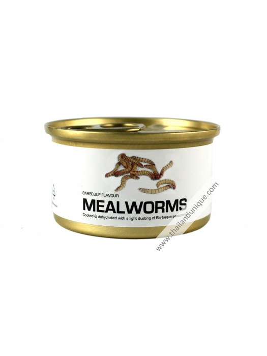 Canned Mealworms with Salt