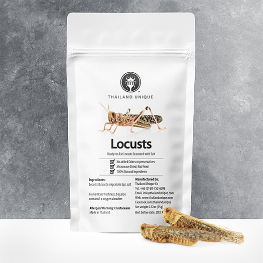 Edible Locusts 15g Bag